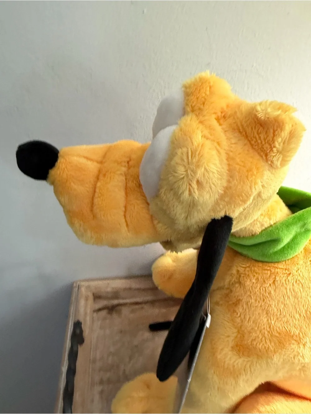 Walt Disney World Pluto Puppy Plush Tongue Out Disney Parks Exclusive w/ Tags